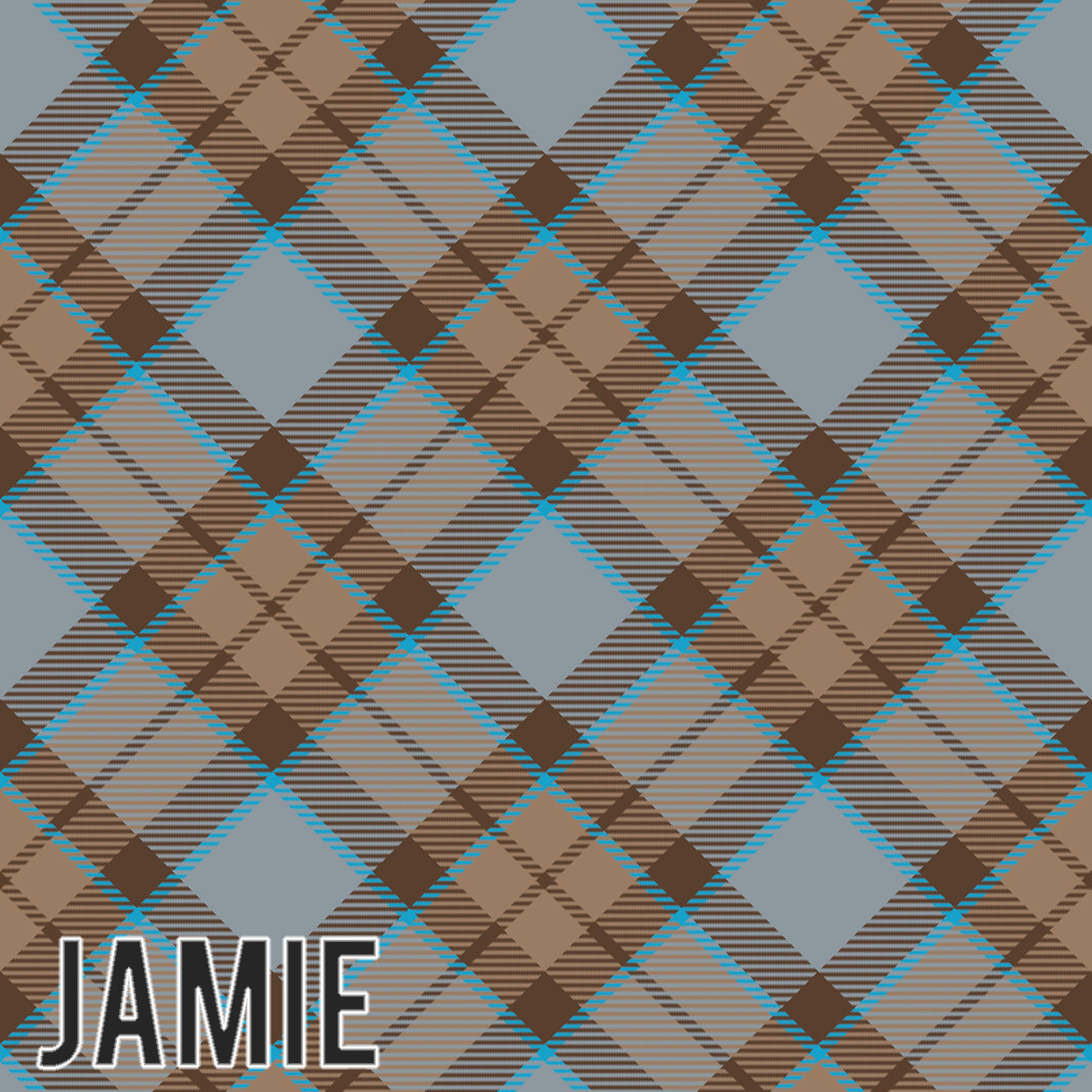 Cozy Plaid Edge Design